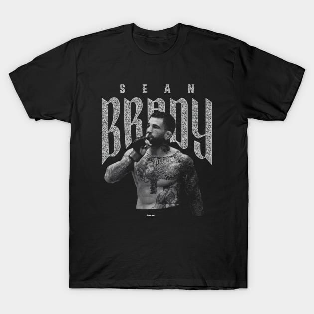 Sean Brady Mono Bitmap T-Shirt by ganisfarhan